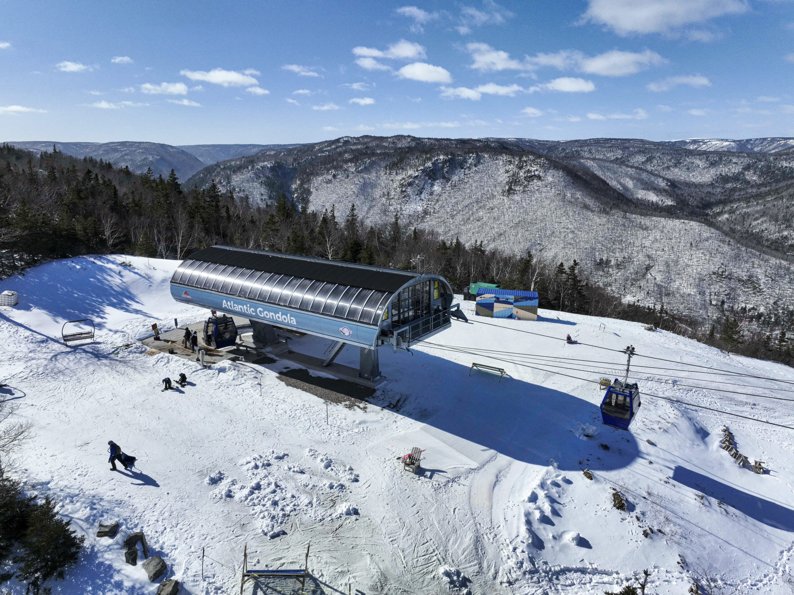 Cape Breton in winter, near Cape Smokey